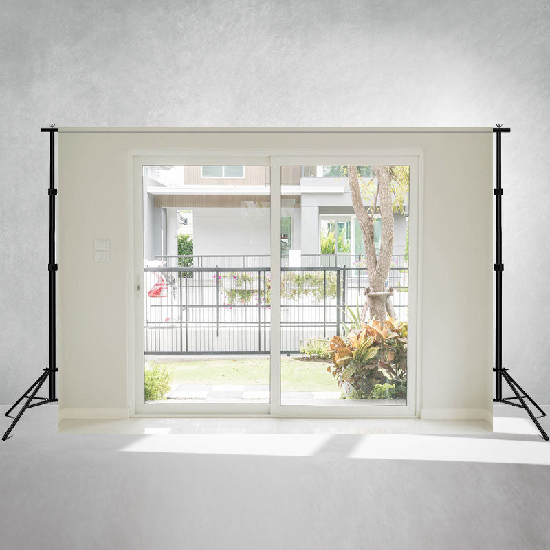 Blurred White Windows Photography Backdrop - Layoris