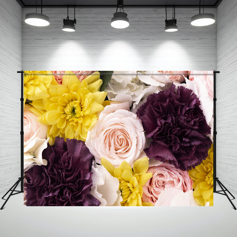 Blooming Flowers Ladies Photography Backdrop - Layoris