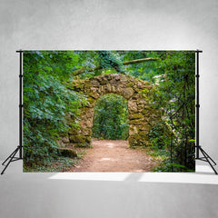 Stone Arch Forest Studio Photography Backdrop - Layoris