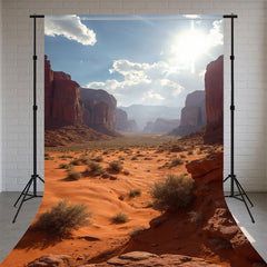 Canyon Desert On A Sunny Day Sweep Backdrop - Layoris