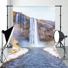 Waterfall River Landscape Sweep Studio Backdrop - Layoris