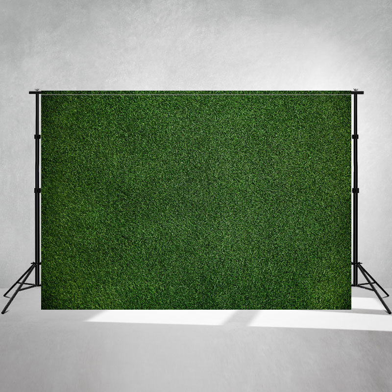Green Grass Portrait Photo Studio Backdrop - Layoris