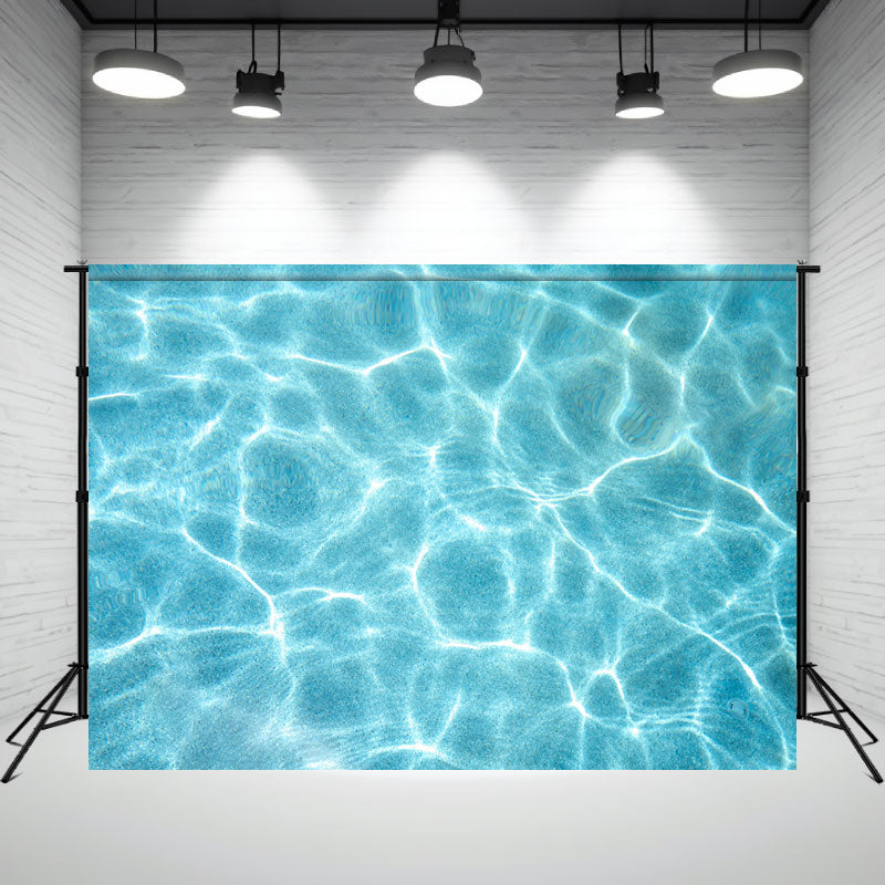 Blue Water Ripples Studio Photo Backdrop - Layoris