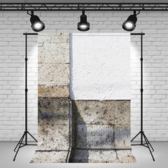 Gray Slate Wall Photo Studio Portrait Backdrop - Layoris