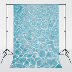 Blue Water Swimming Pool Photography Backdrop - Layoris
