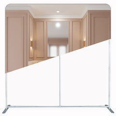 Dusty Pink House Wash Basin Square Tension Backdrop - Layoris