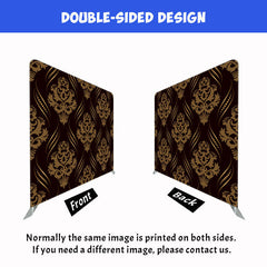 Ancient Golden Print Double Sided Backdrop - Layoris