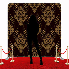 Ancient Golden Print Double Sided Backdrop - Layoris