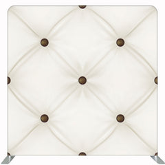 Cream Leather Sofa Texture Double Sided Backdrop - Layoris