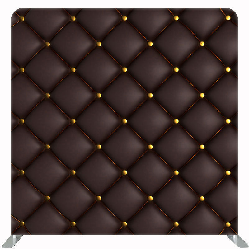 Black Sofa Texture Double Sided Backdrop - Layoris