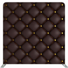 Black Sofa Texture Double Sided Backdrop - Layoris
