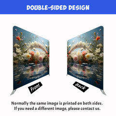 Garland On The Water Double Sided Backdrop - Layoris