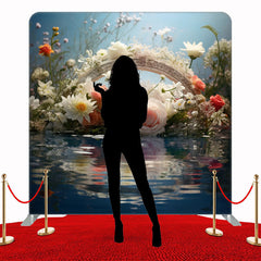 Garland On The Water Double Sided Backdrop - Layoris
