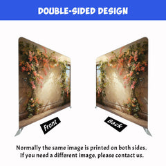 Flower Vine Climbing Wall Double Sided Backdrop - Layoris