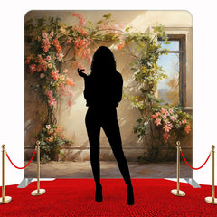Flower Vine Climbing Wall Double Sided Backdrop - Layoris