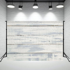 White Grey Wood Grain Photography Backdrop - Layoris