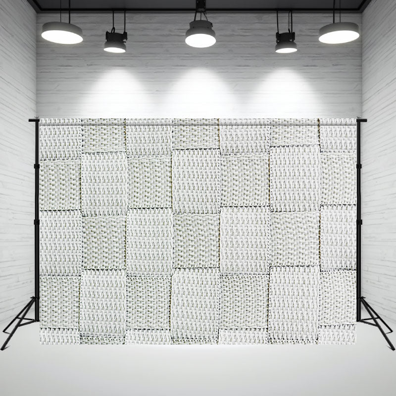 Woven Fabric Plaid Photography Backdrop - Layoris