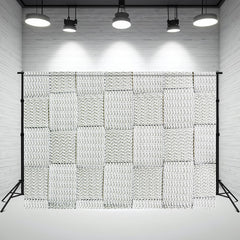 Woven Fabric Plaid Photography Backdrop - Layoris