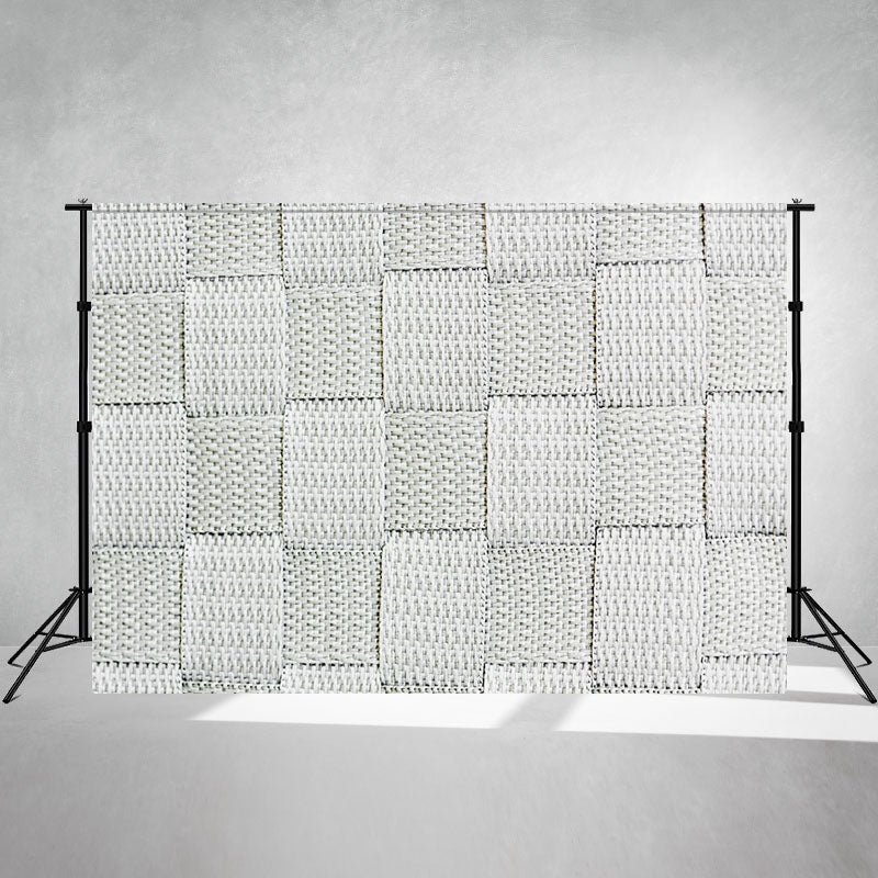 Woven Fabric Plaid Photography Backdrop - Layoris