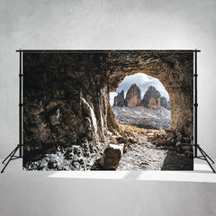 Cave In The Canyon Photography Backdrop - Layoris