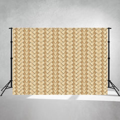 Woven Wood Grain Mat Texture Photography Backdrop - Layoris