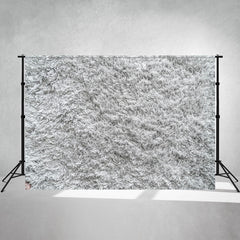 Light Grey Plush Blanket Photography Backdrop - Layoris