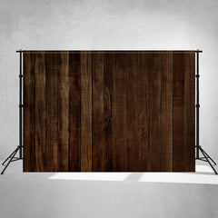 Brown Vertical Wooden Board Portrait Backdrop - Layoris