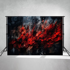 Red And Navy Blue Interwoven Abstract Backdrop - Layoris