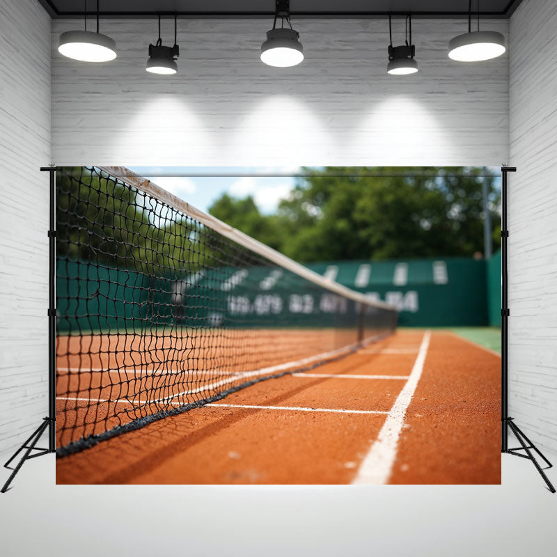 Outdoor Sports Field Net Plastic Ground Backdrop - Layoris
