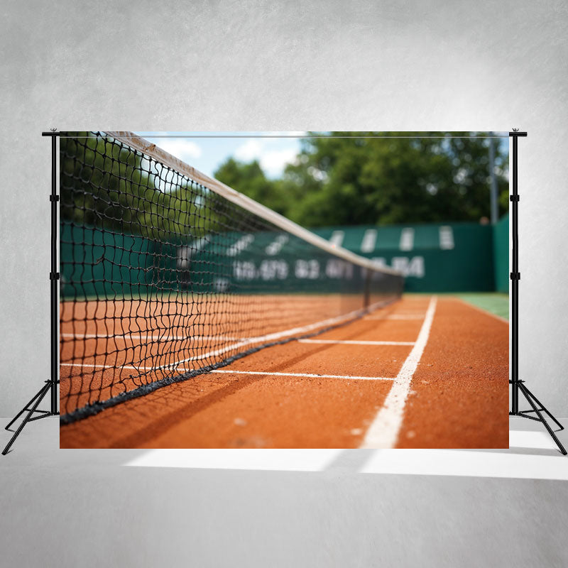 Outdoor Sports Field Net Plastic Ground Backdrop - Layoris