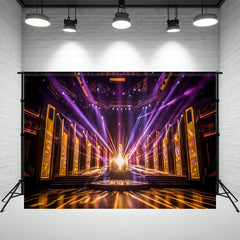 Golden Light Stage Photography Backdrop - Layoris