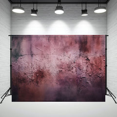 Pink Gray Cement Wall Photo Backdrop - Layoris