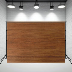 Simple Brown Wood Texture Photography Backdrop - Layoris
