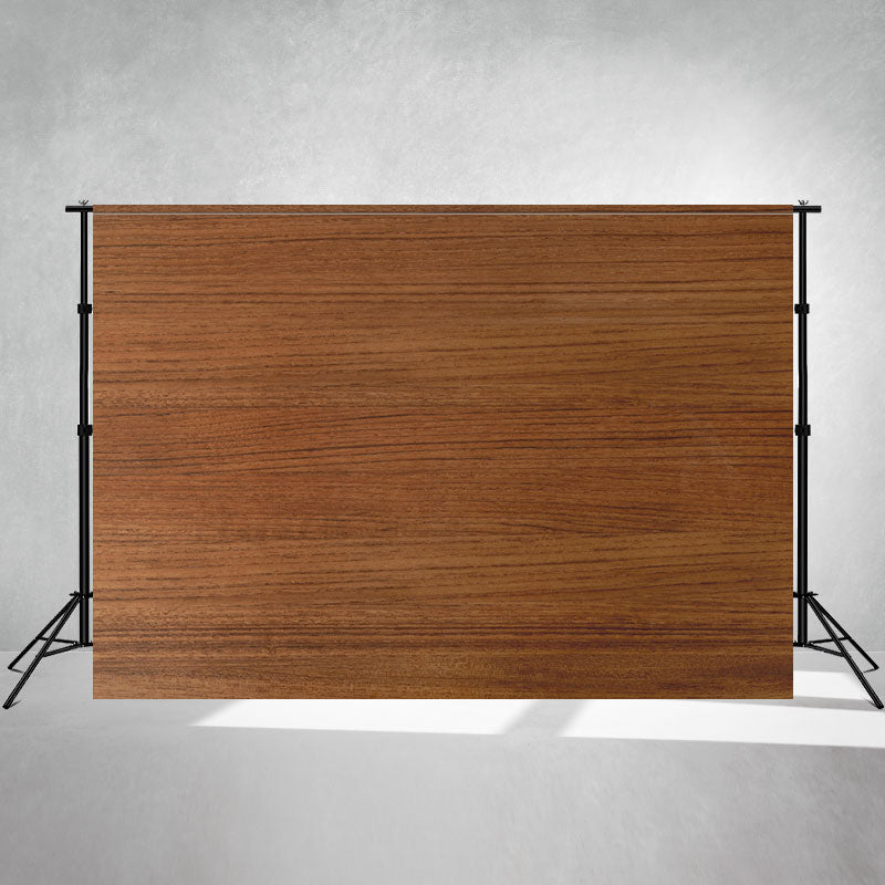 Simple Brown Wood Texture Photography Backdrop - Layoris