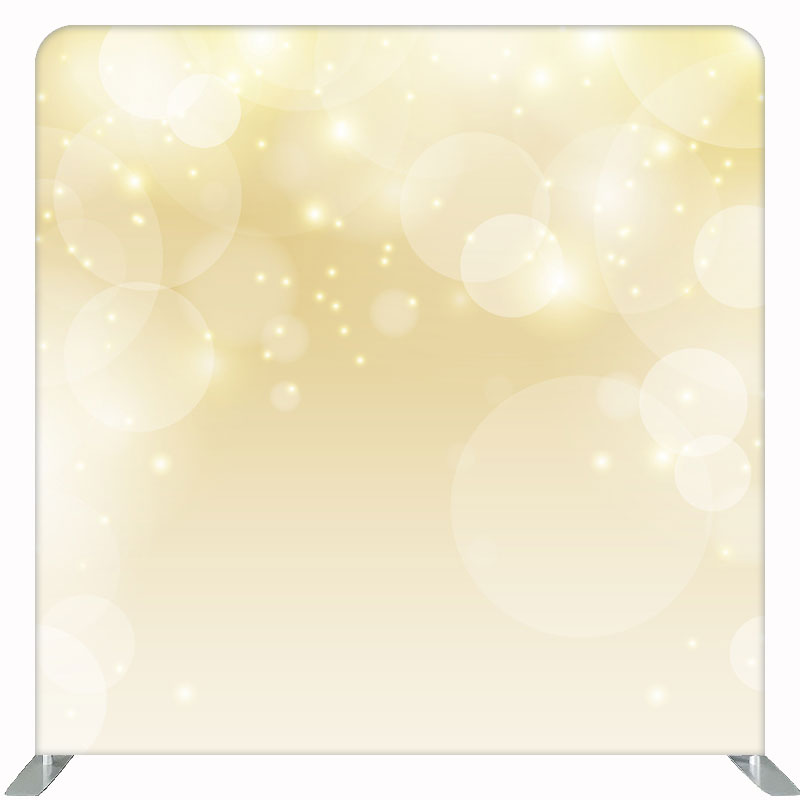 Yellow Bubble Highlight Bokeh Double Sided Backdrop - Layoris