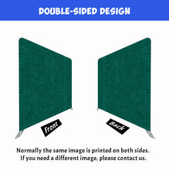 Green Pixel Texture Double Sided Backdrop - Layoris