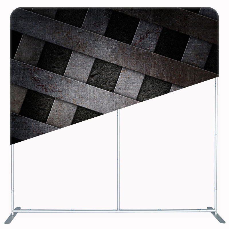 Metal Interweaving Double Sided Backdrop - Layoris