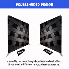 Metal Interweaving Double Sided Backdrop - Layoris