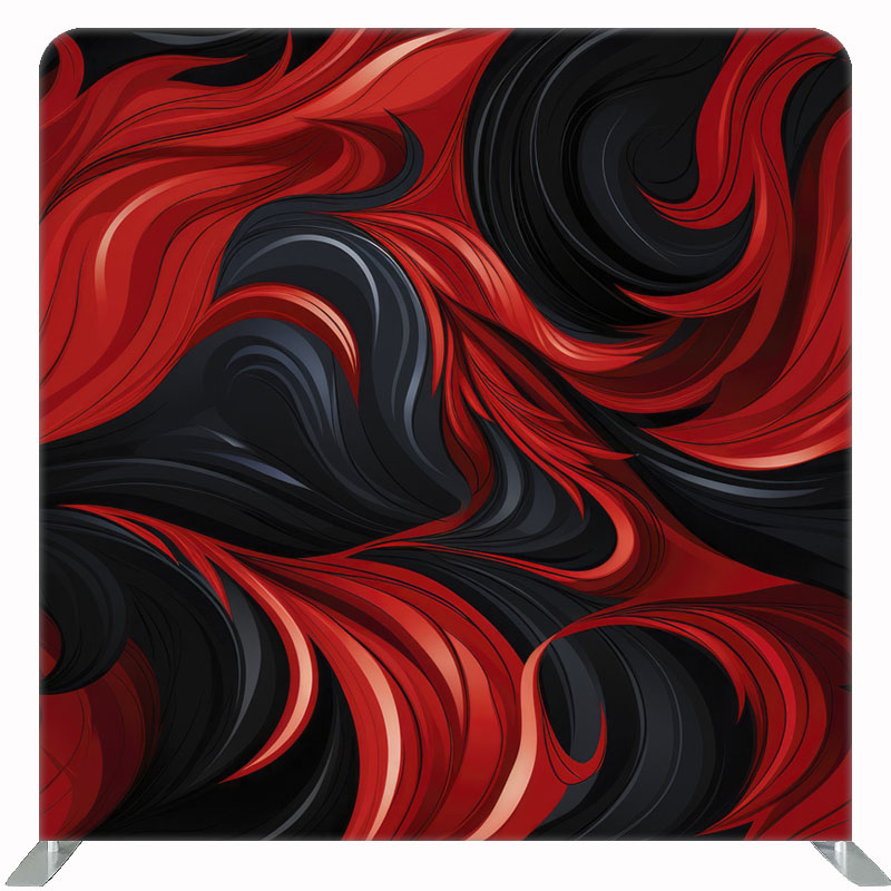 Red And Black Drongo Double Sided Backdrop - Layoris