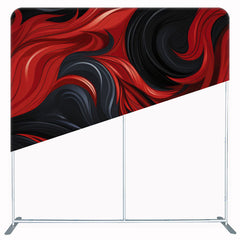 Red And Black Drongo Double Sided Backdrop - Layoris