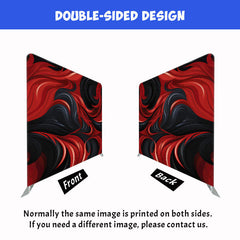 Red And Black Drongo Double Sided Backdrop - Layoris
