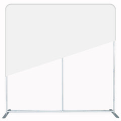 Pure White Square Double Sided Backdrop - Layoris
