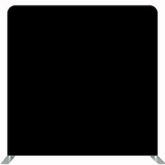 Pure Black Square Double Sided Backdrop - Layoris