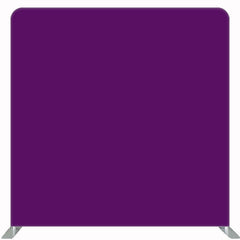 Solid Fabric Purple Square Double Sided Backdrop - Layoris