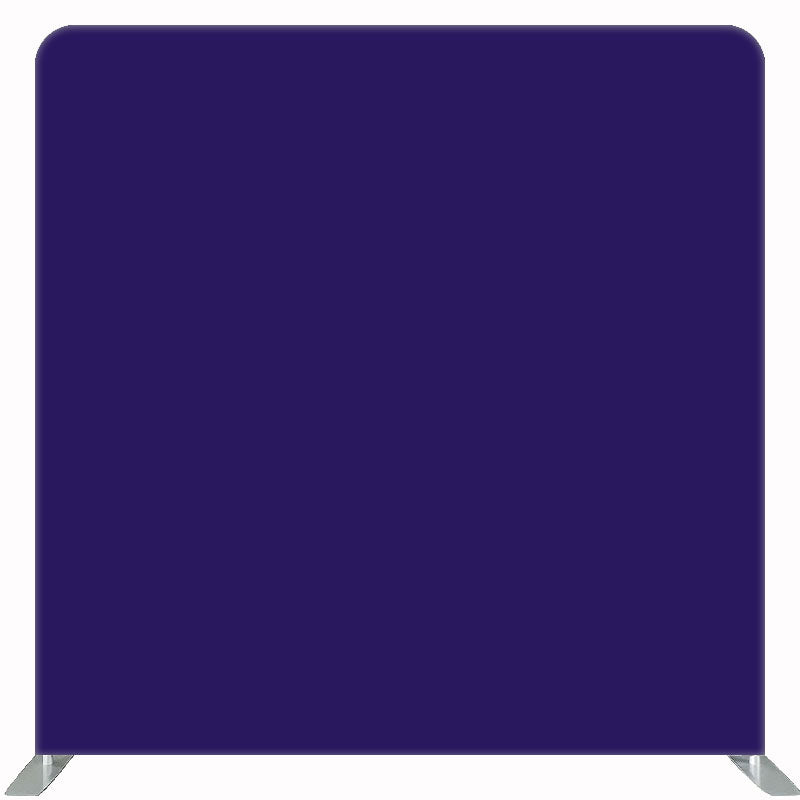 Solid Dark Blue Square Double Sided Backdrop - Layoris