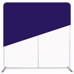 Solid Dark Blue Square Double Sided Backdrop - Layoris