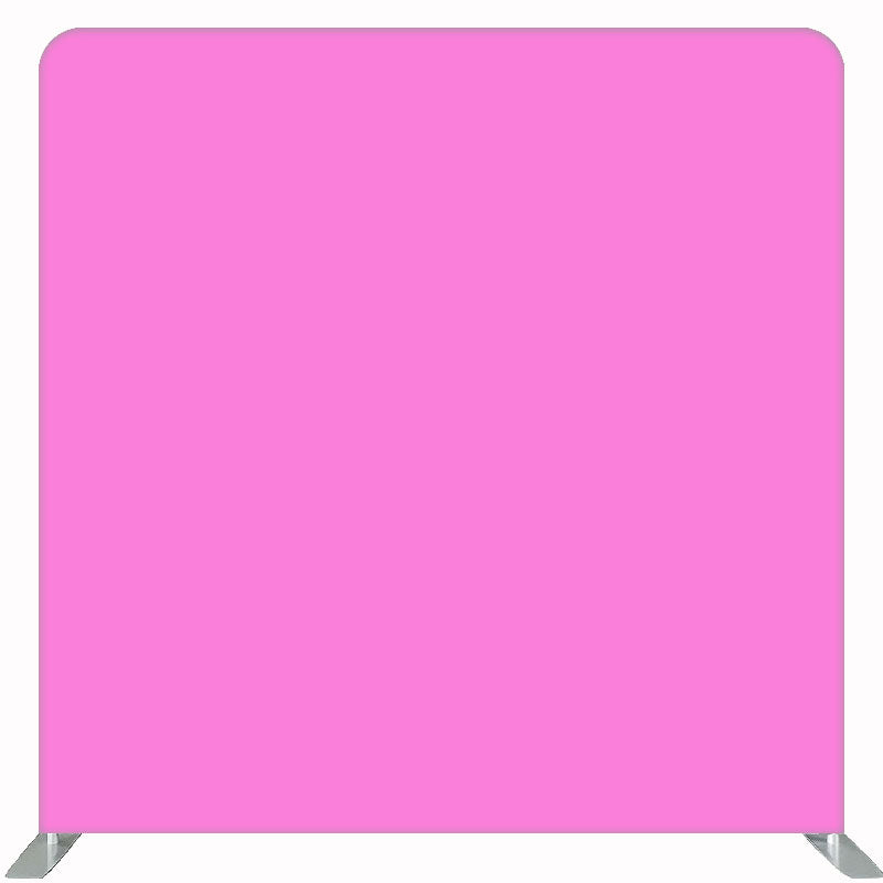 Solid Fabric Pink Square Double Sided Backdrop - Layoris