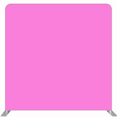 Solid Fabric Pink Square Double Sided Backdrop - Layoris