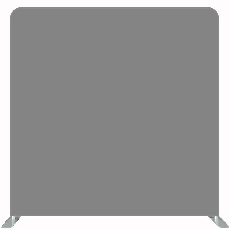 Solid Fabric Grey Square Double Sided Backdrop - Layoris