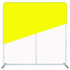 Solid Fabric Yellow Square Double Sided Backdrop - Layoris